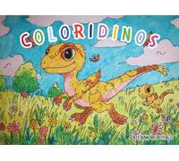 ColoriDinos: Dinossauros fofinhos para colorir com alegria!