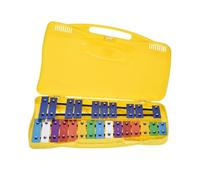 Colorido 25 Notas Glockenspiel Xilófono Percusión Ritmo Instrumento De Enseñanza Musical Con 2 Mazos Funda De Transporte