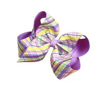 Colorido accesorio para el pelo de conejo con temática de Pascua, cómodo pasador de tela para festivales y celebraciones de vacaciones