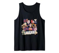 Colorido Activismo Derechos Humanos Diseño Retro Vintage Camiseta sin Mangas