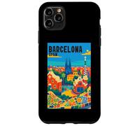 Colorido Barcelona España Parque Gaudí & Sagrada Familia Travel Carcasa para iPhone 11 Pro MAX