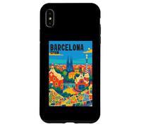 Colorido Barcelona España Parque Gaudí & Sagrada Familia Travel Carcasa para iPhone XS MAX