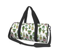 Colorido Bastante suculento, Bolsa de Viaje de Gran Capacidad, Bolso Redondo, Bolsa de Viaje Deportiva, Bolsa de Mano, Bolsa de Fitness