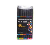 Colorido bolígrafo de gel con punta de aguja de 0,4 mm para álbumes de recortes, notas, varios colores, diario, dibujo, dibujo, juego de marcadores de dibujo multicolor