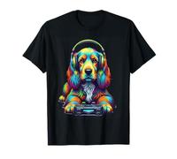 Colorido Boykin Spaniel Videojuego Gamer Dog Zoo Design Camiseta