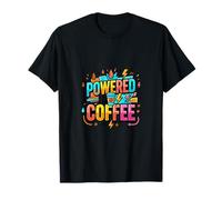 Colorido Café Energía Motivación Diseño Estilo Gráfico Camiseta