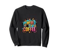 Colorido Café Energía Motivación Diseño Estilo Gráfico Sudadera