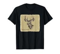 Colorido cervatillo de ciervo para un aspecto suave e informal Camiseta