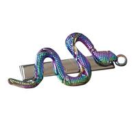 Colorido clip de pelo de serpiente, joyería única, horquillas de serpiente, horquillas para el pelo para niñas, tendencia de los años 2000