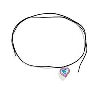 Colorido corazón corazón cintura vientre cadena para mujer colgante coreano terciopelo cuerpo moda fiesta niñas joyería coreana terciopelo cuerpo joyería, talla única, como se describe, como se