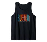 Colorido Declaración Busted Camiseta sin Mangas