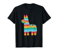 Colorido diseño de piñata llama Camiseta