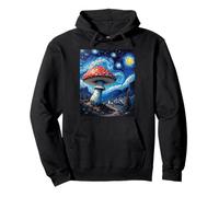 Colorido diseño de seta Van Gogh Starry Night Sudadera con Capucha