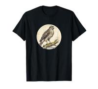 Colorido diseño Retro Americano de pájaro Goshawk Camiseta