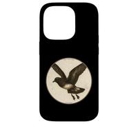 Colorido diseño Retro de pájaro tormenta-Petrel de Wilson Carcasa para iPhone 14 Pro