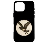 Colorido diseño Retro de pájaro tormenta-Petrel de Wilson Carcasa para iPhone 16 Pro MAX
