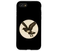 Colorido diseño Retro de pájaro tormenta-Petrel de Wilson Carcasa para iPhone SE (2020) / 7/8