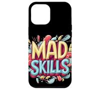 Colorido disfraz de habla de habilidades locas para niños y niñas Carcasa para iPhone 12 Pro Max