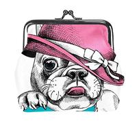 Colorido Doodle animales polares hebilla monedero vintage hebilla bolsa de embrague Kiss-Lock cambio monedero floral cierre carteras para mujeres niñas, Multicolor 14, Talla única, Organizador de