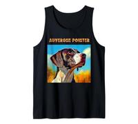 Colorido Francés Perros Retratos Ilustraciones Camiseta sin Mangas