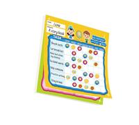 Colorido gráfico de incentivos de comportamiento de los niños, tablero lavable para el hogar y el aula, 30 x 25 cm, interactivo observador del progreso infantil