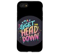 Colorido habla para bajar la cabeza para una fuerza silenciosa Carcasa para iPhone SE (2020) / 7 / 8