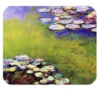 Colorido Hermosa Fantasía Encantadora Arte Único Flor Linda Agua NINFA Loto Aceite Acuarela Pintura Rectángulo Mousepad Personalizar Mousepad