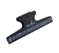 Colorido libro de partituras de plástico páginas clip de plástico soporte de piano partitura musical clip fijo para guitarra, violín, piano, pinzas de resorte