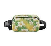 Colorido Lily Happy Easter - Riñonera elegante para mujeres, hombres, adolescentes, bolsa cruzada de gran capacidad, antirrobo, con correa ajustable para ciclismo, senderismo, gimnasio