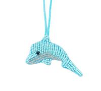 Colorido llavero de parches de tela de animales marinos, ligero y resistente al agua, accesorios decorativos para bolsas pequeñas temáticas, d, One Size