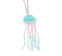 Colorido llavero de parches de tela de animales marinos, ligero y resistente al agua, accesorios decorativos para bolsas pequeñas temáticas, e, One Size