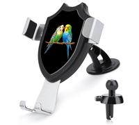 Colorido loros loros, pájaros, soporte universal para teléfono para parabrisas de coche