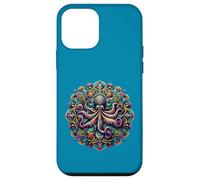 Colorido Mandala de Pulpo: una Ropa oceánica de diseño único Carcasa para iPhone 12 Mini