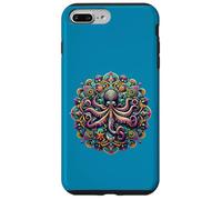 Colorido Mandala de Pulpo: una Ropa oceánica de diseño único Carcasa para iPhone 7 Plus/8 Plus