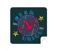 Colorido Octopus Marine Life patrón gafas de limpieza paño del teléfono limpiador de pantalla gamuza tela 2 piezas