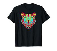 Colorido Oso Mandala Camiseta