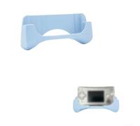 Colorido para agarre pla para Game Boy para avanzar, funda ergonómica para mango y GBM, accesorio ligero para juegos para un control mejorado, 12,4 x 2,4 x 4,5 cm (azul)