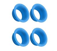 Colorido para anillos de abrazadera de freno de bicicleta para pinzas Magura MT5 MT7 de 4 pistones, 4 fundas decorativas para personalizar tu viaje, accesorios de plástico ligero en múltiples (azul)