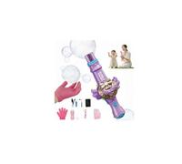 Colorido para niños, varita de niebla elástica de burbujas, máquina de burbujas de niebla colorida, neblina interactiva, soplador de burbujas de humo, varita mágica para fiestas y noches familiares