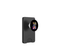 Colorido Pastor Alemán Puppy Pop Art PopSockets PopWallet para MagSafe