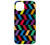Colorido patrón en zigzag Carcasa para iPhone 14 Plus