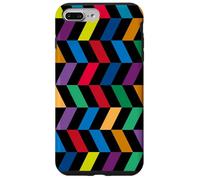 Colorido patrón en zigzag Carcasa para iPhone 7 Plus/8 Plus