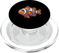 Colorido Pez Payaso Abstracto Océano Obra De Arte Criatura PopSockets PopGrip para MagSafe