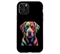 Colorido Rainbow Pop Art Labrador Retriever Carcasa para iPhone 11 Pro