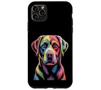 Colorido Rainbow Pop Art Labrador Retriever Carcasa para iPhone 11 Pro Max