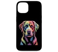 Colorido Rainbow Pop Art Labrador Retriever Carcasa para iPhone 13