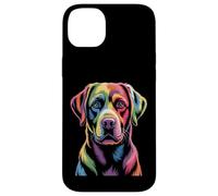 Colorido Rainbow Pop Art Labrador Retriever Carcasa para iPhone 14 Plus