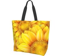 Colorido Rainbow Stars Stripes Pattern Tote Bag Large Casual Mujer Bolsos de hombro Reutilizables Bolsas de comestibles para el trabajo Compras Viajes Playa