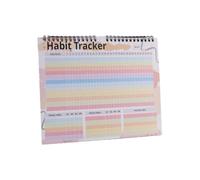 Colorido Rastreador De Hábitos Calendario Planificador De Vida Diario Diario Con Encuadernación Para Crecimiento Calendario Colorido Planificador De Vida Con Encuadernación Para Crecimiento