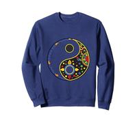 Colorido Tai chi Yoga qi Gong Signo símbolo Tao Yin y Yang Sudadera